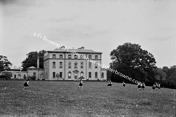 PRESENTATION CONVENT SOUTH FRONT WITH CHILDREN